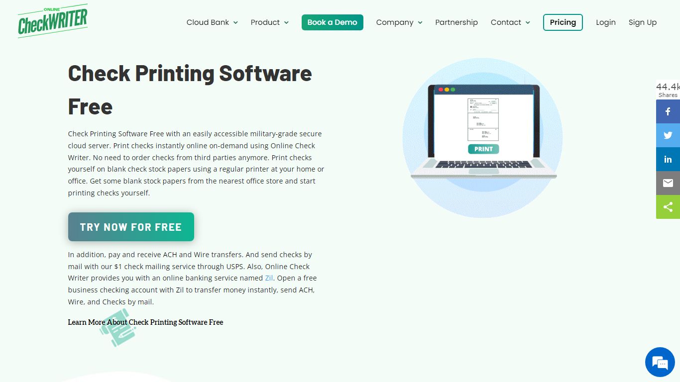 Check Printing Software Free Print Yourself On Any Printer